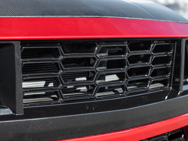 2024+ FORD MUSTANG S650 | CARBON FIBER FRONT GRILLE INSERT REPLACEMENT UPPER & LOWER